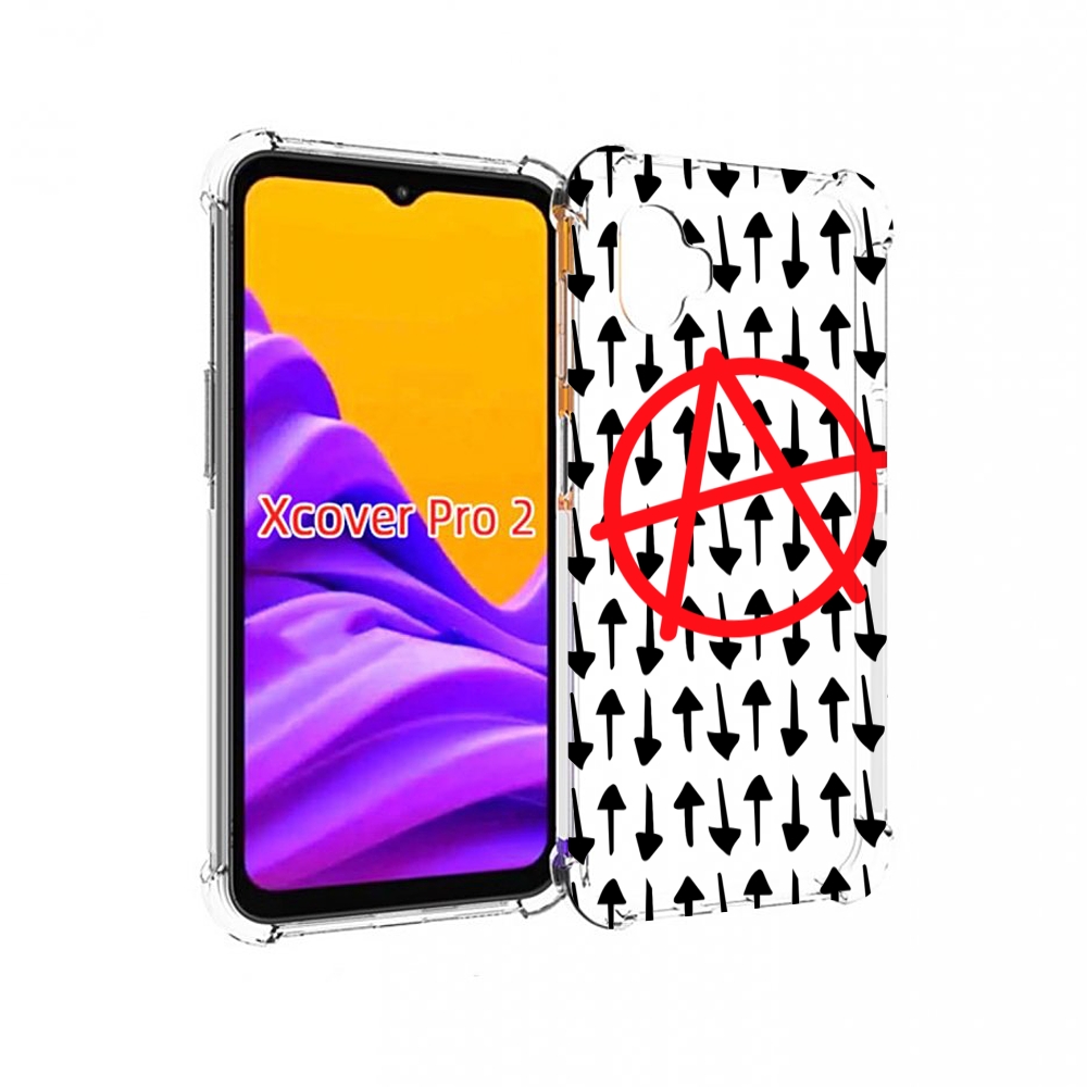 

Чехол MyPads анархия-панк для Samsung Galaxy Xcover Pro 2, Прозрачный, Tocco