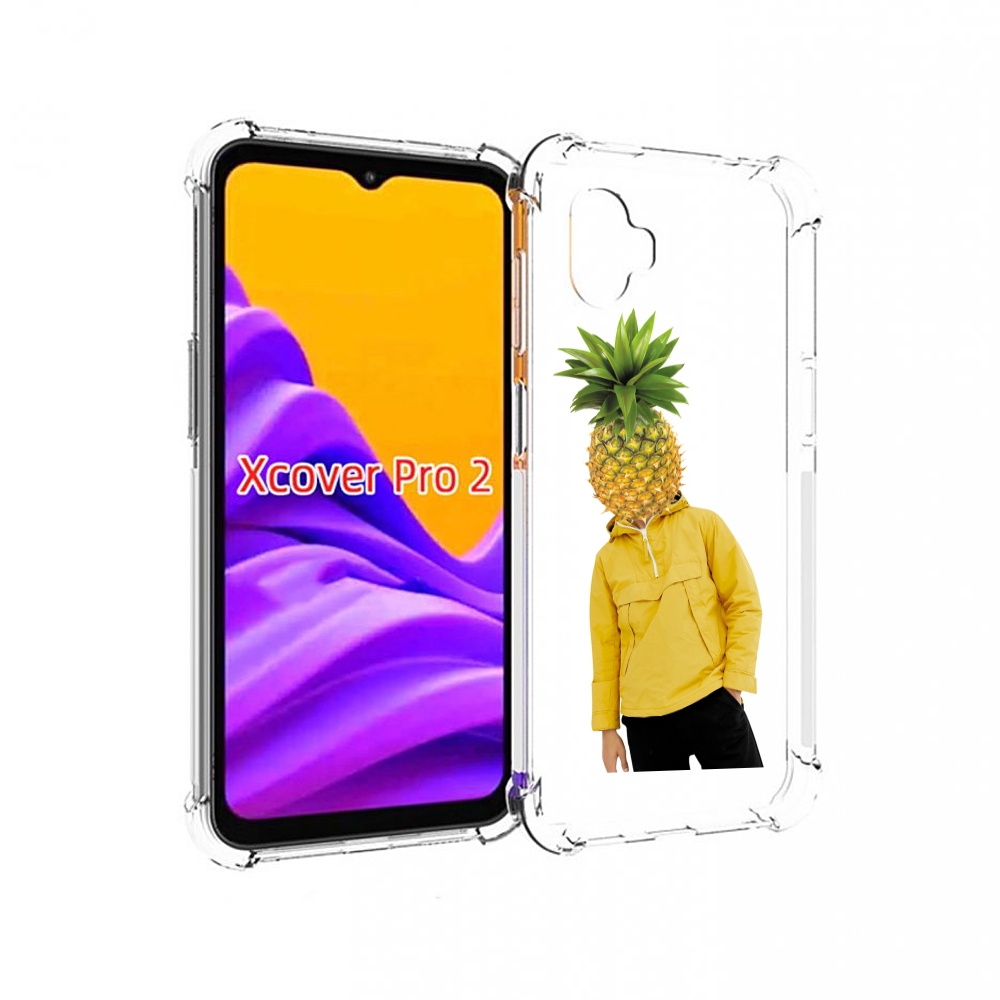 

Чехол MyPads ананасовая-голова для Samsung Galaxy Xcover Pro 2, Прозрачный, Tocco