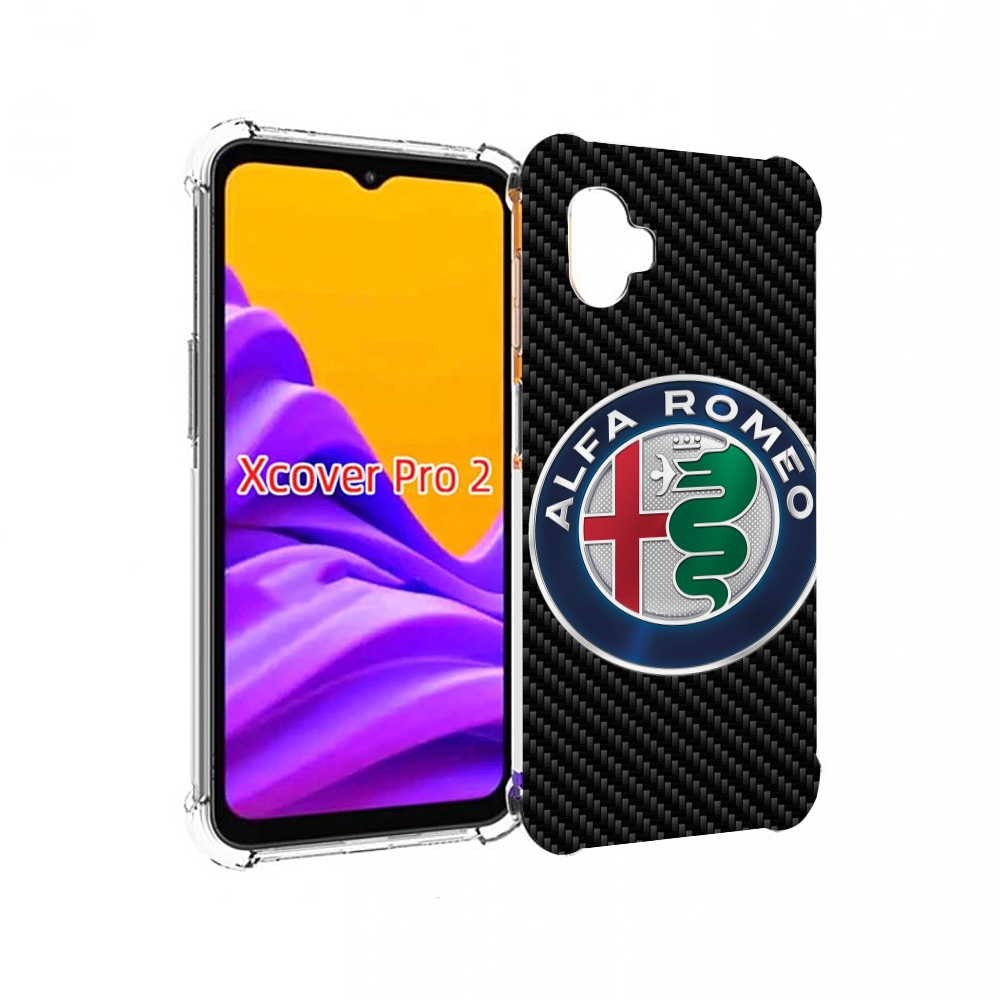

Чехол MyPads альфа-ромео мужской для Samsung Galaxy Xcover Pro 2, Прозрачный, Tocco
