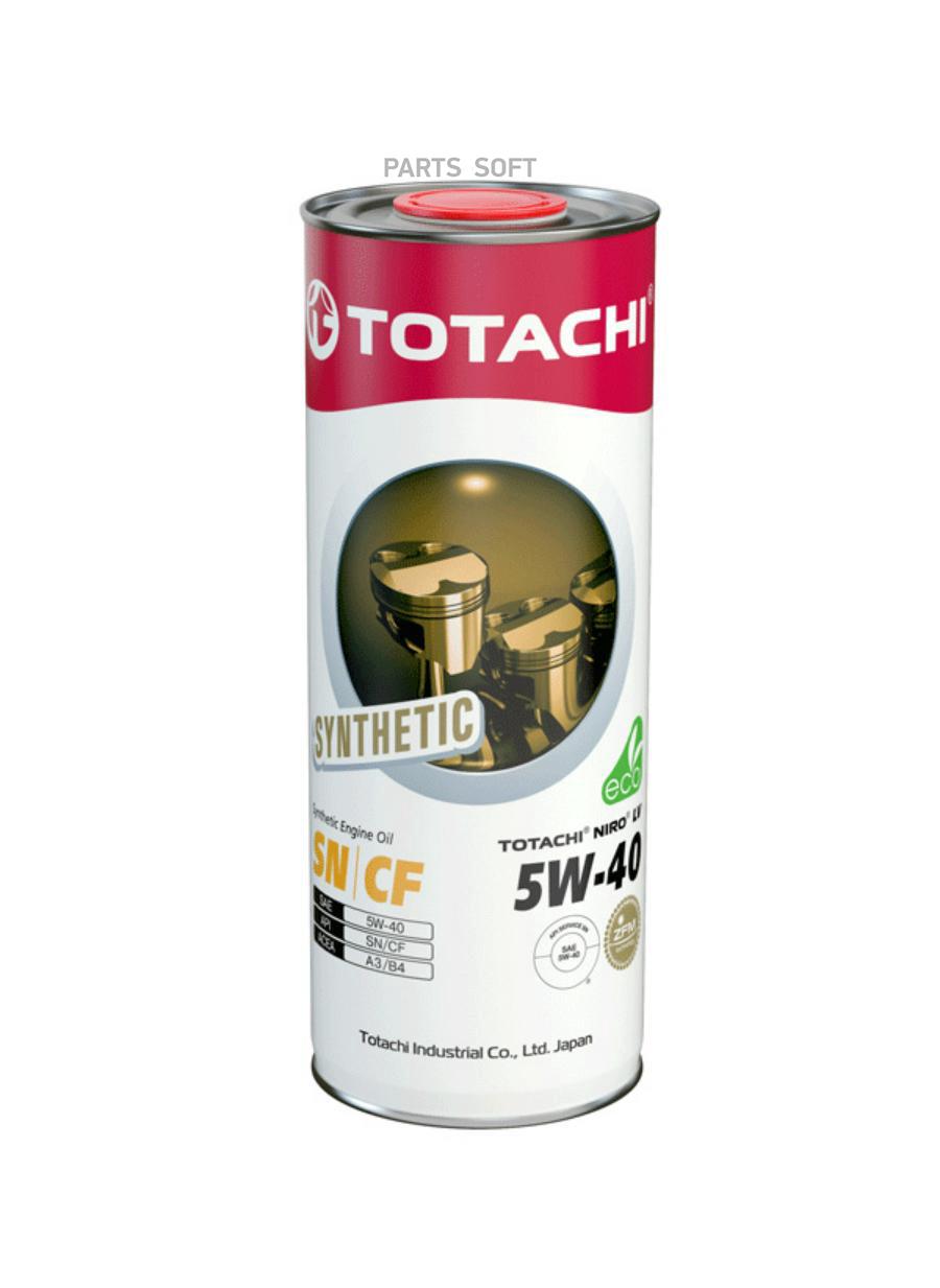 

Моторное масло Totachi синтетическое NIRO LV Synthetic 5W40 1л