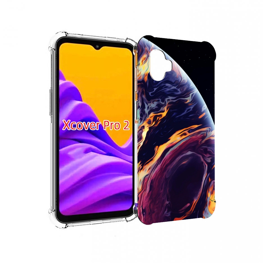 

Чехол MyPads акварельная планета для Samsung Galaxy Xcover Pro 2, Прозрачный, Tocco