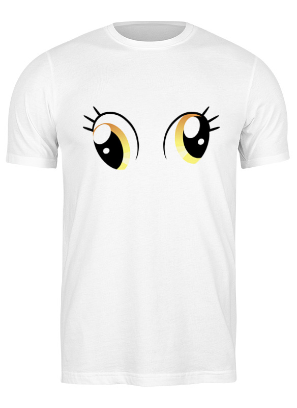 

Футболка мужская Printio D3rpy eyes белая S, D3rpy eyes