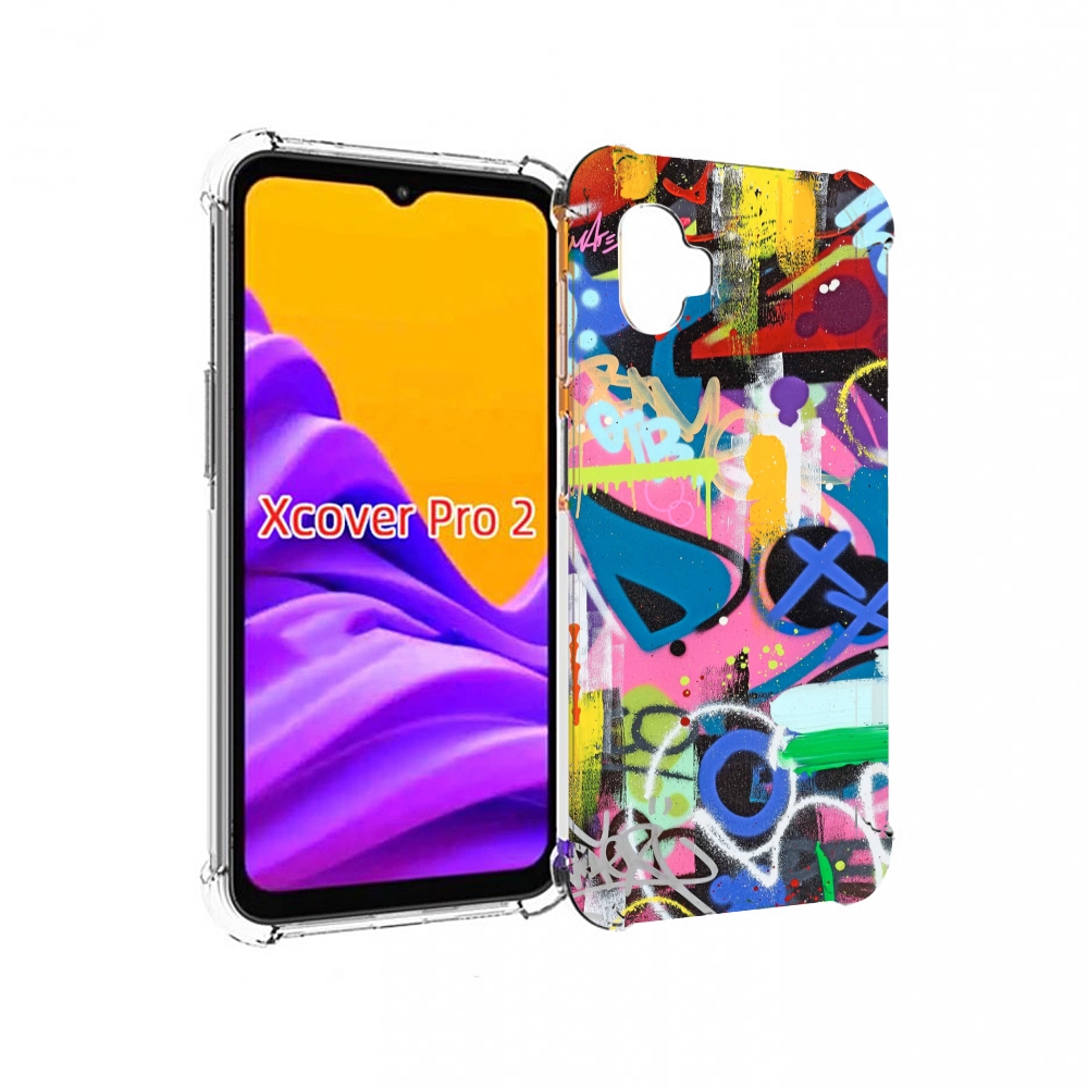 

Чехол MyPads абстракция-графити для Samsung Galaxy Xcover Pro 2, Прозрачный, Tocco