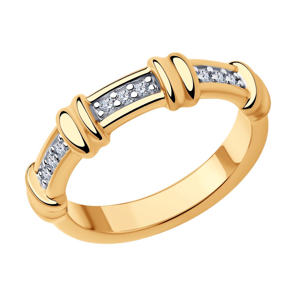 

Кольцо из серебра р. 18,5 Diamant 93-110-01547-2, фианит, 93-110-01547-2
