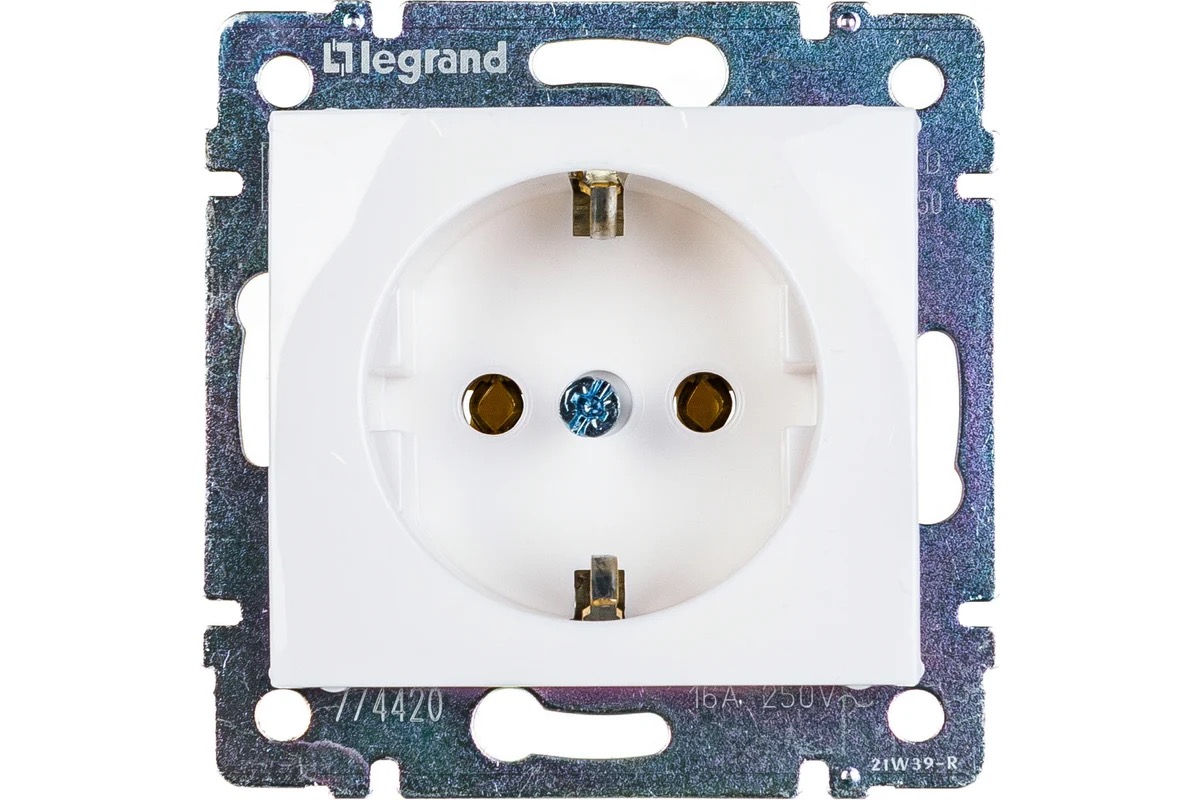 

Legrand Valena Белая Розетка 1-ая с заземлением 774420 (2шт), Белый, Valena9_2