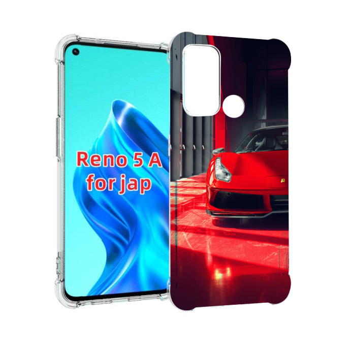 

Чехол MyPads ферра для Oppo Reno 5A, Прозрачный, Tocco