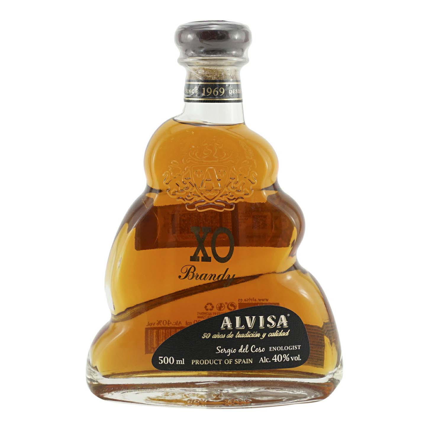 

Бренди Alvisa XO 40% 0,5 л