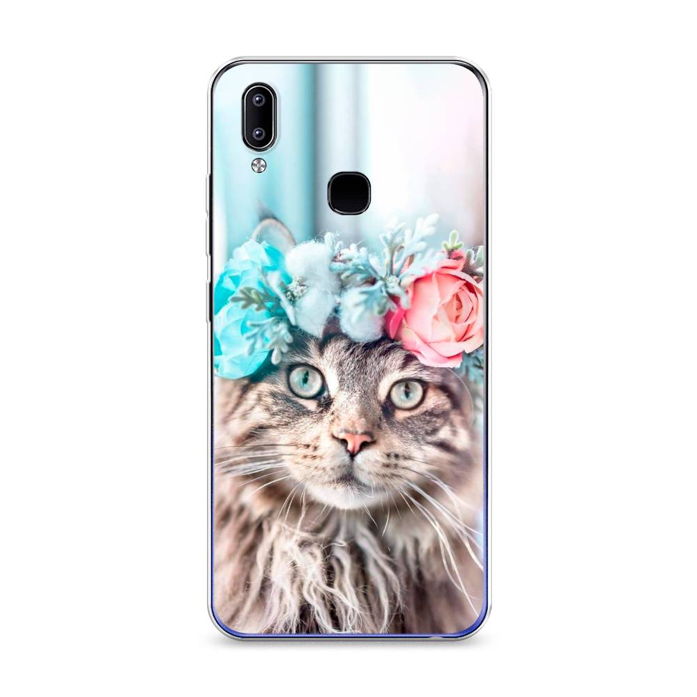 

Силиконовый чехол "Кот в венке" на Oppo Reno 5 Pro, 256750-2