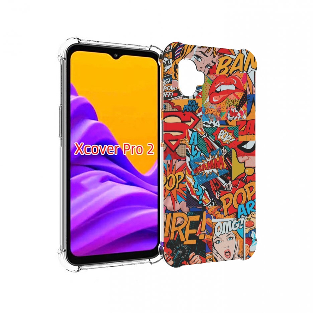 

Чехол MyPads Фон для Samsung Galaxy Xcover Pro 2, Прозрачный, Tocco