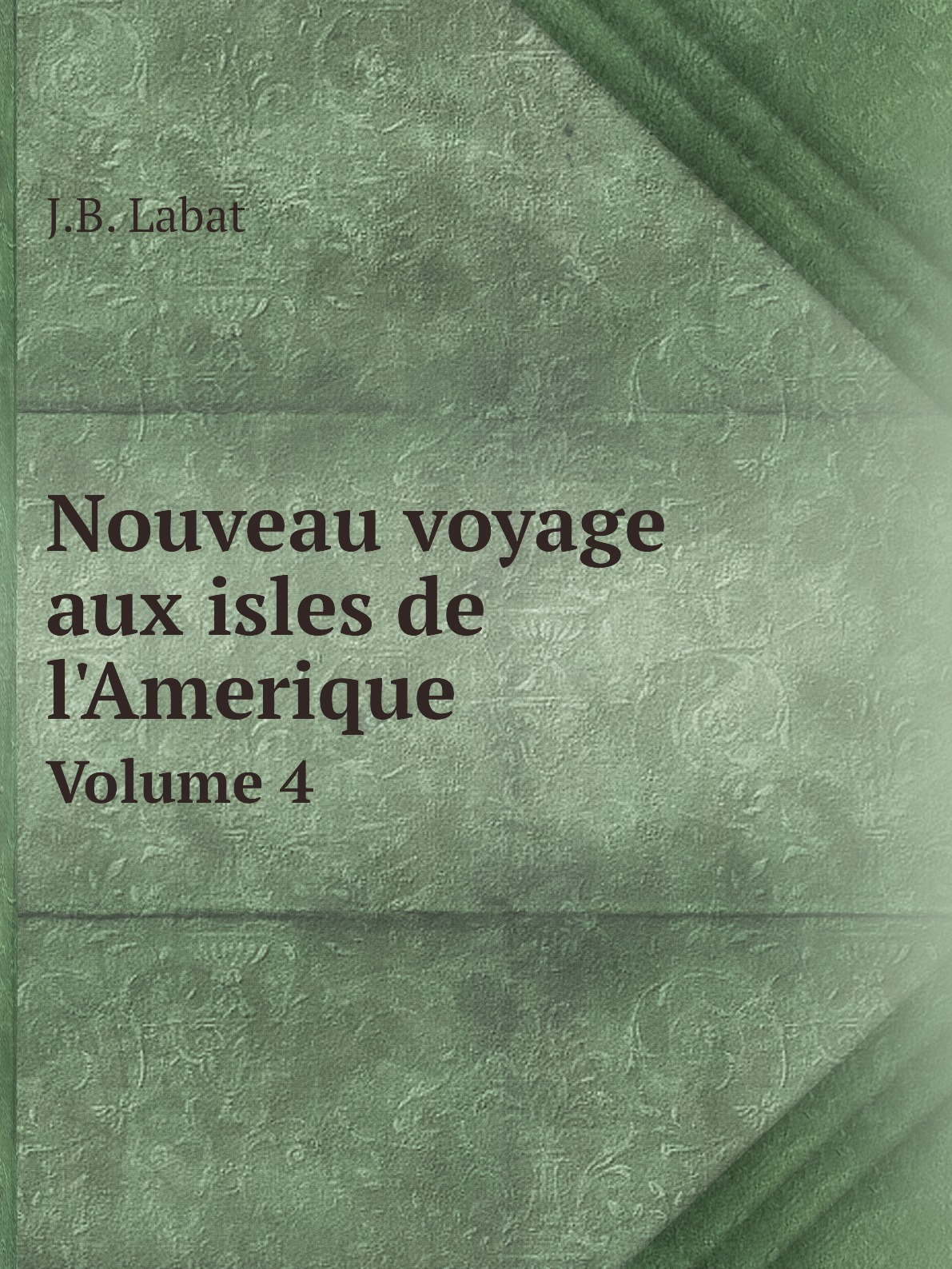 

Nouveau voyage aux isles de l'Amerique