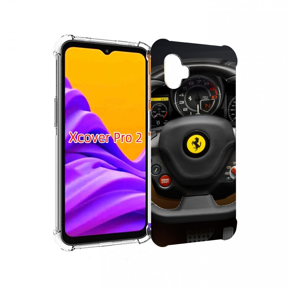 

Чехол MyPads Ферарри для Samsung Galaxy Xcover Pro 2, Прозрачный, Tocco