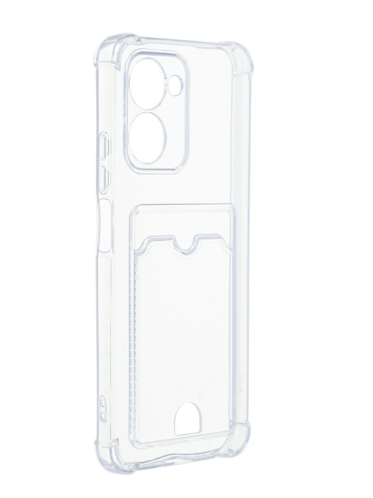 

Чехол Innovation для Realme C33 Shockproof with Pocket 38467, Прозрачный