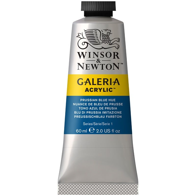 Краска акриловая художественная Winsor&Newton Galeria 60мл туба синий Прусский (2120541)