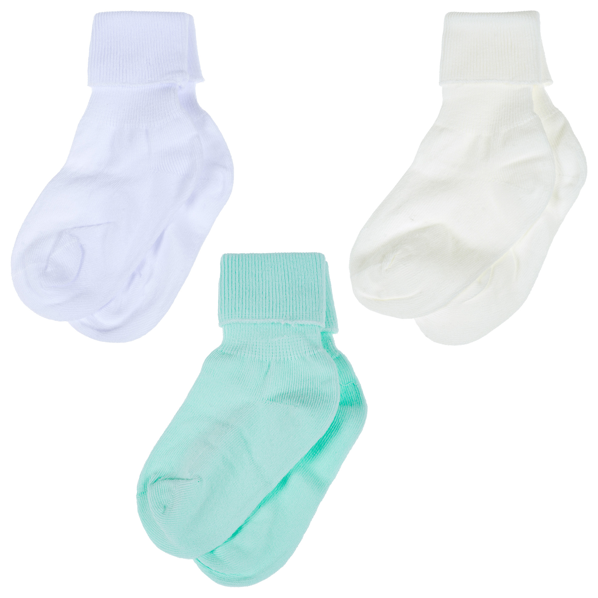 

Носки детские Rusocks Д3-130264Д, микс, 10-12, Белый;бежевый;бирюзовый, Д3-130264Д