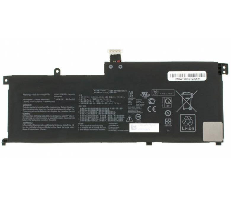 

Аккумулятор OEM для Asus UX535LH (C41N2002) 15.4V 64Wh, для Asus UX535LH (C41N2002)