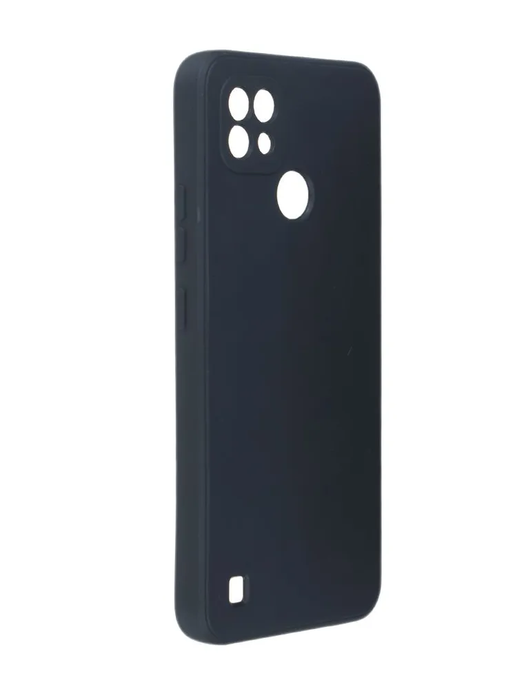 

Чехол Innovation для Realme C21 Matte Black 38489, Черный