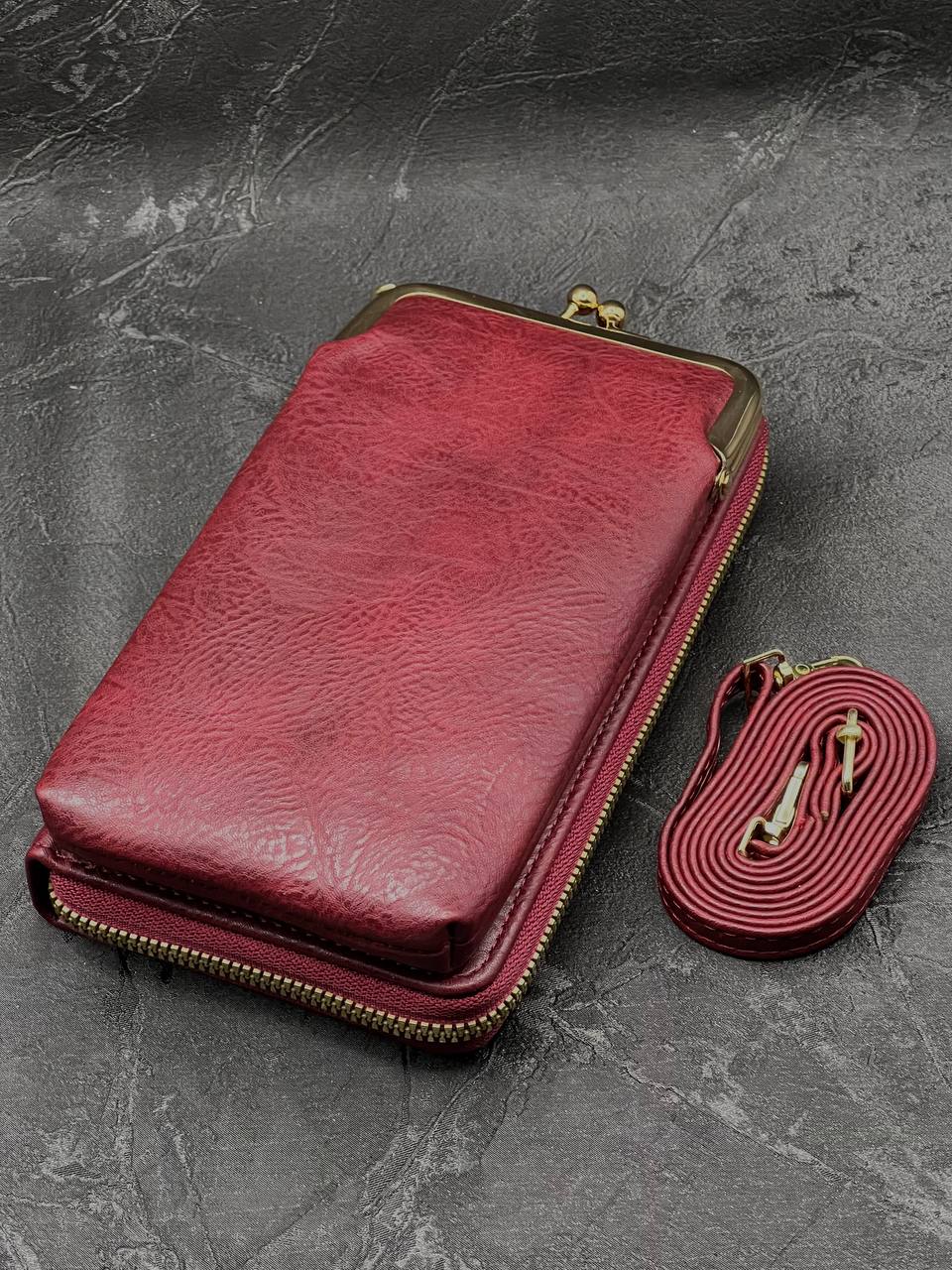 Сумка кросс-боди женская SunGold 5727 красная