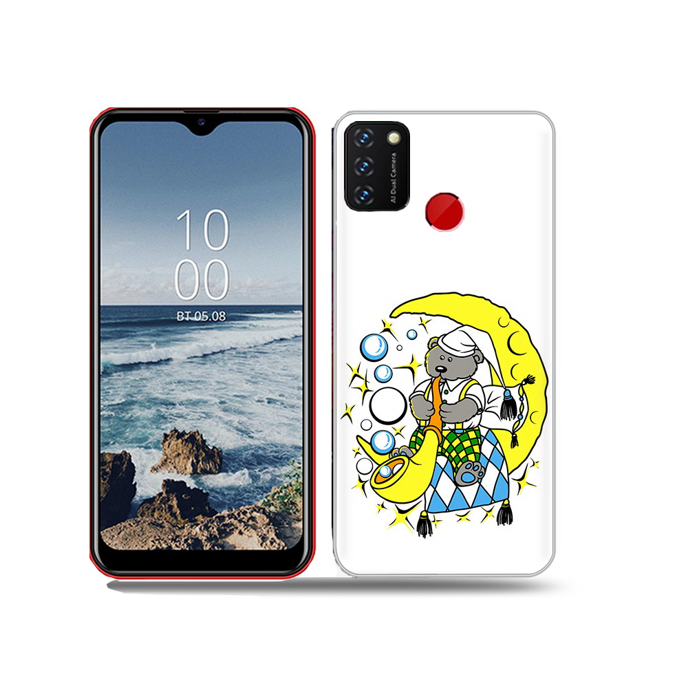 

Чехол MyPads Tocco для BQ 6631G Surf Сырная луна, Прозрачный, Tocco