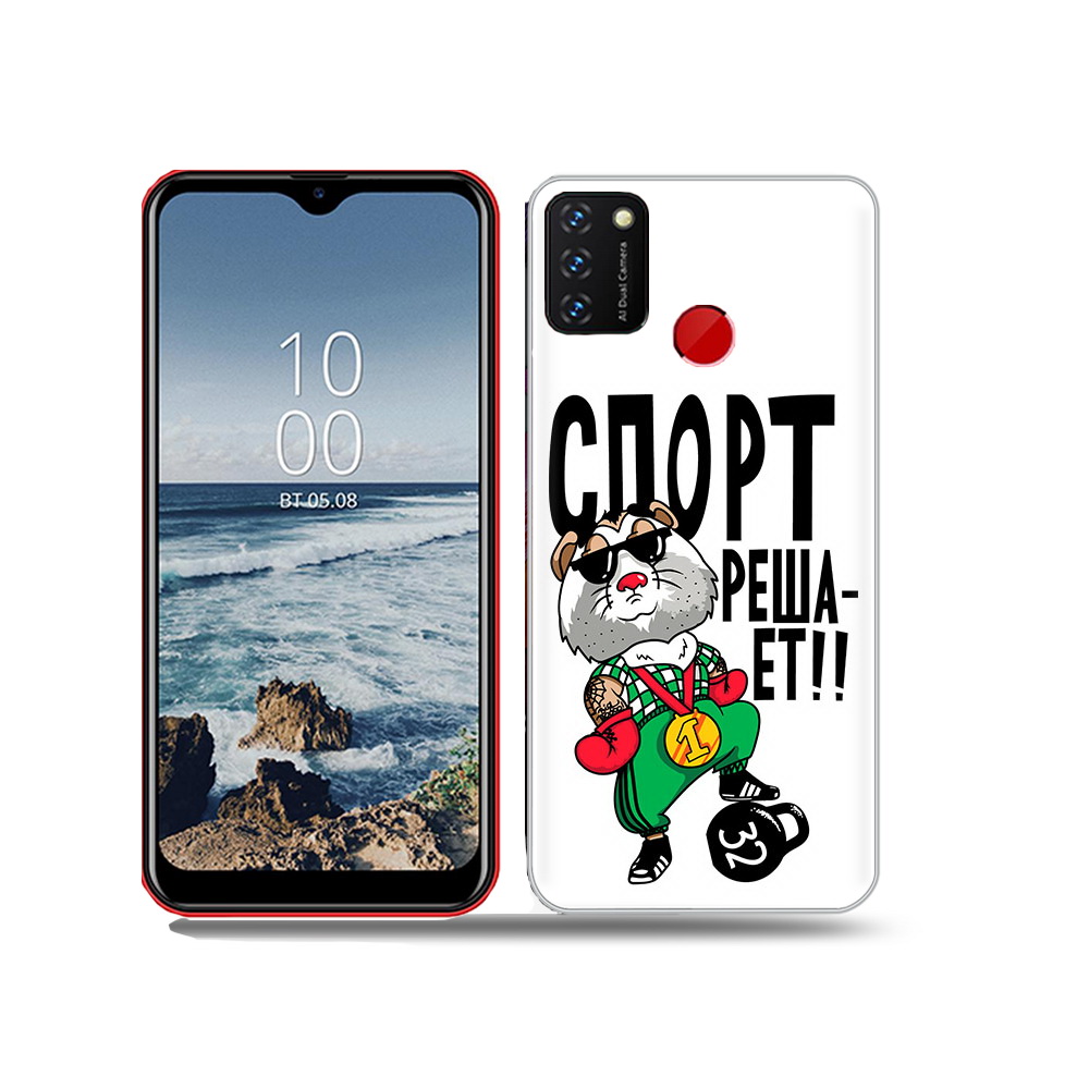 

Чехол MyPads Tocco для BQ 6631G Surf Спорт решает, Прозрачный, Tocco