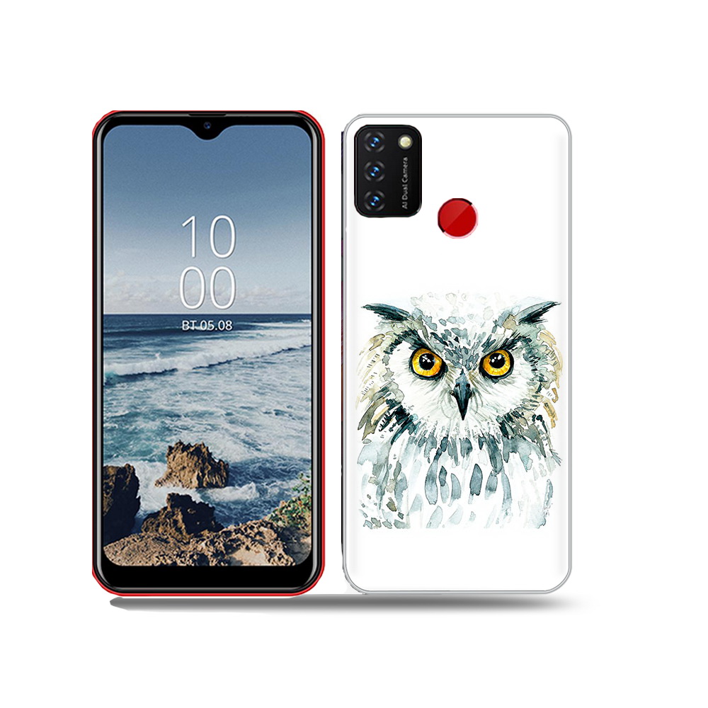 

Чехол MyPads Tocco для BQ 6631G Surf Серьезная сова, Прозрачный, Tocco