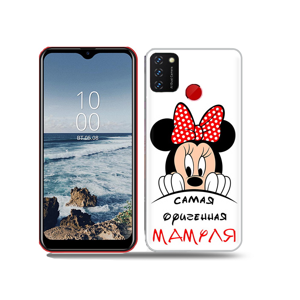 

Чехол MyPads Tocco для BQ 6631G Surf Самая лучшая мамуля Мини Маус, Прозрачный, Tocco