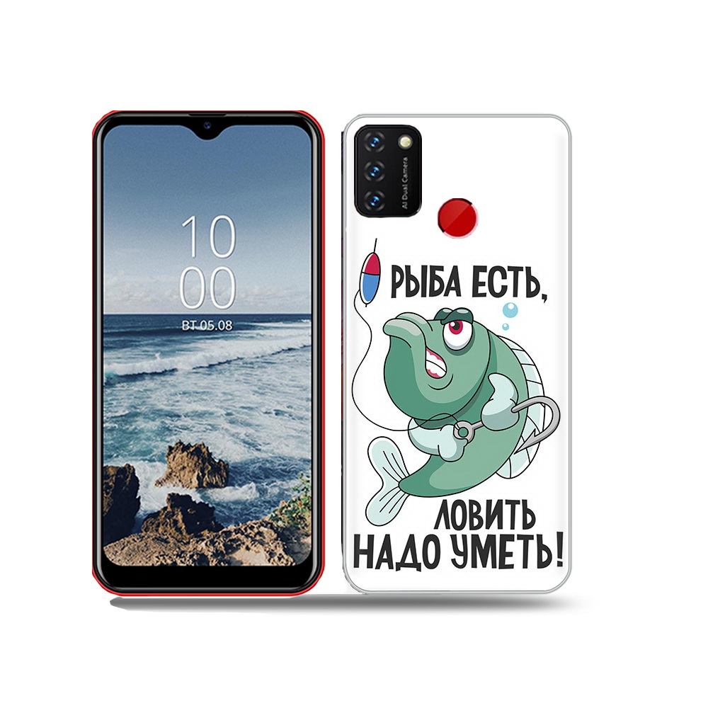 

Чехол MyPads Tocco для BQ 6631G Surf Рыба есть ,ловить надо уметь, Прозрачный, Tocco