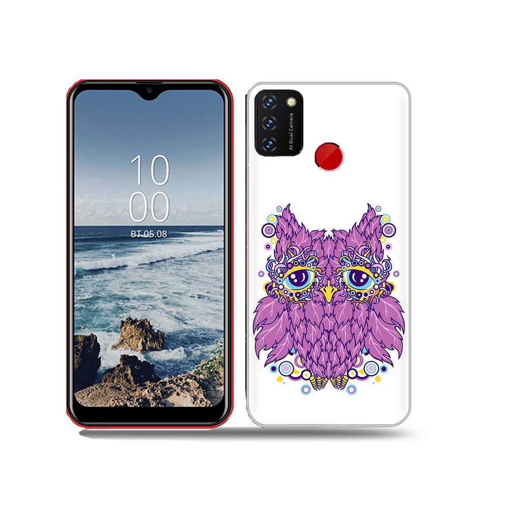 

Чехол MyPads Tocco для BQ 6631G Surf Розовая сова, Прозрачный, Tocco