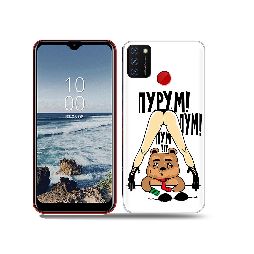 

Чехол MyPads Tocco для BQ 6631G Surf Пурум пум пум, Прозрачный, Tocco
