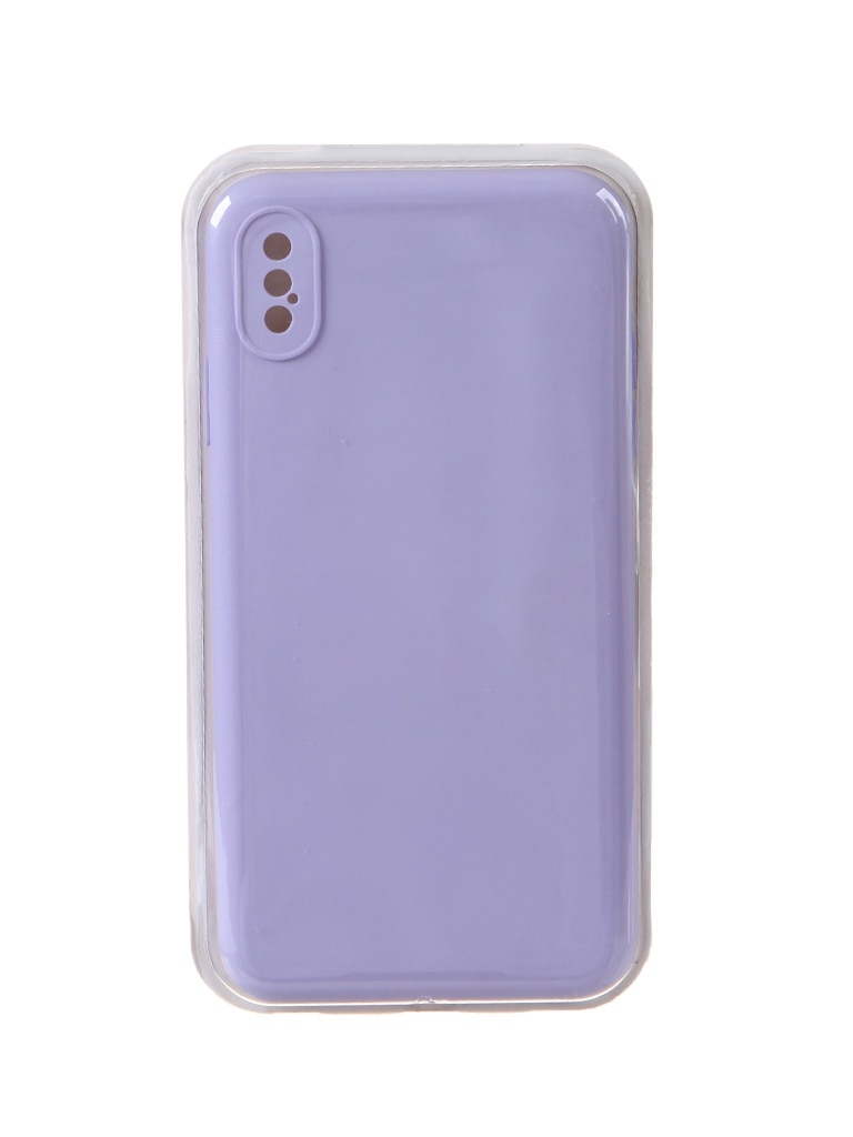 фото Чехол innovation для apple iphone xs max soft inside lilac 18074