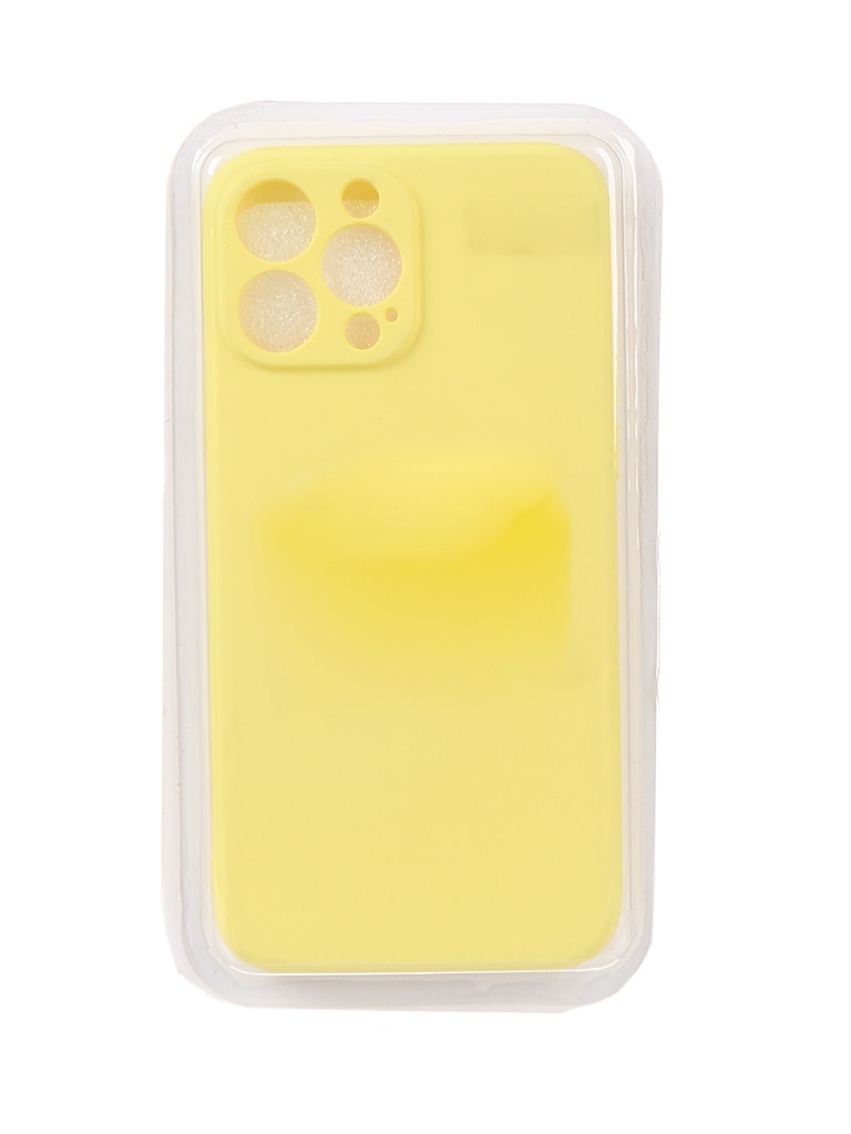 

Чехол Innovation для APPLE iPhone 13 Pro Max Soft Inside Yellow 33174, Желтый
