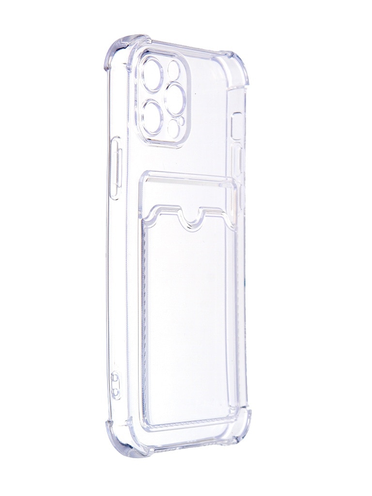 

Чехол Innovation для APPLE iPhone 12 Pro Shockproof with Pocket 35730, Прозрачный