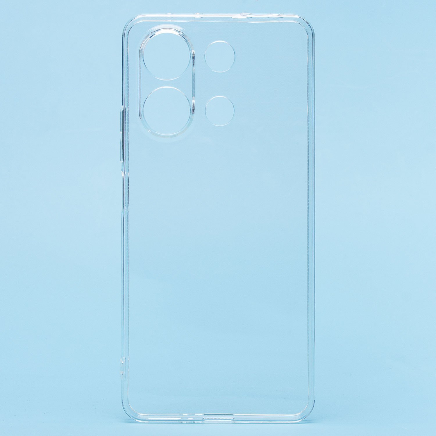 

Чехол для Xiaomi Redmi Note 13 (23124RA7EO) силиконовый ультратонкий <прозрачный>