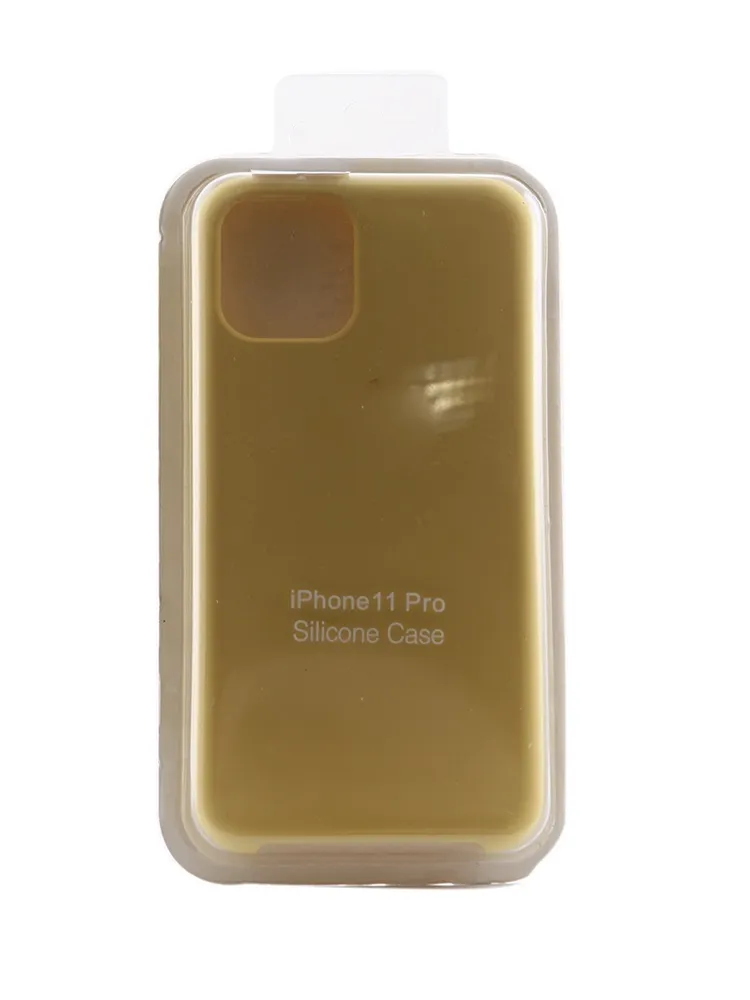 

Чехол Innovation для APPLE iPhone 11 Pro Silicone Yellow 16431, Желтый
