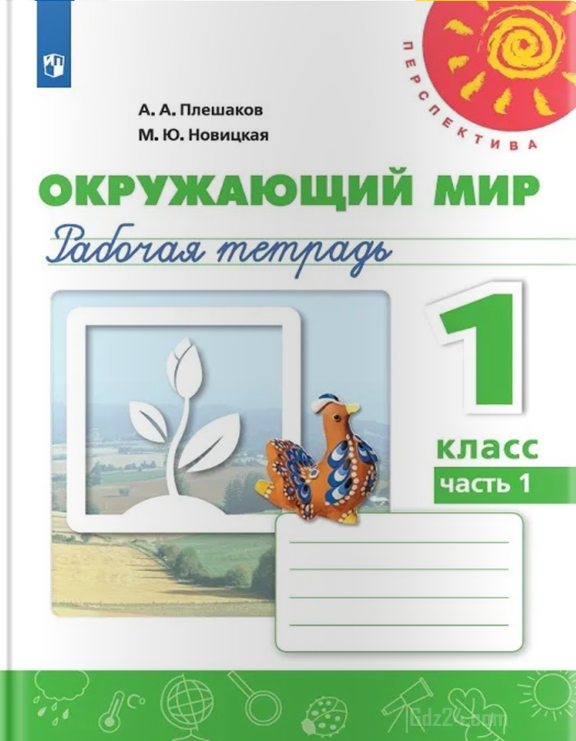 

Рабочая тетрадь Окружающий мир. 1 класс. Часть 2