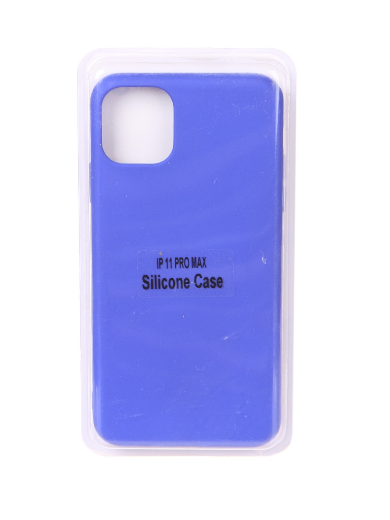 

Чехол Innovation для APPLE iPhone 11 Pro Max Soft Inside Blue 18103, Синий