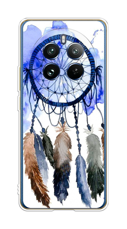 

Чехол на Realme 12 Pro/Realme 12 Pro Plus "Ловец снов 1", Коричневый;синий, 2516250-1