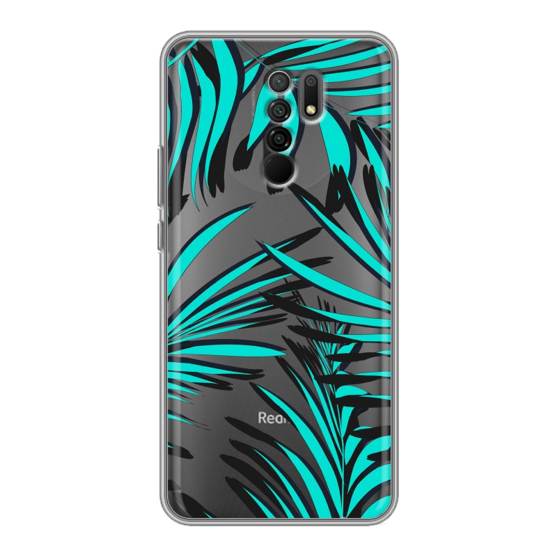 

Полупрозрачный дизайнерский силиконовый чехол для Xiaomi RedMi 9 Абстракции
