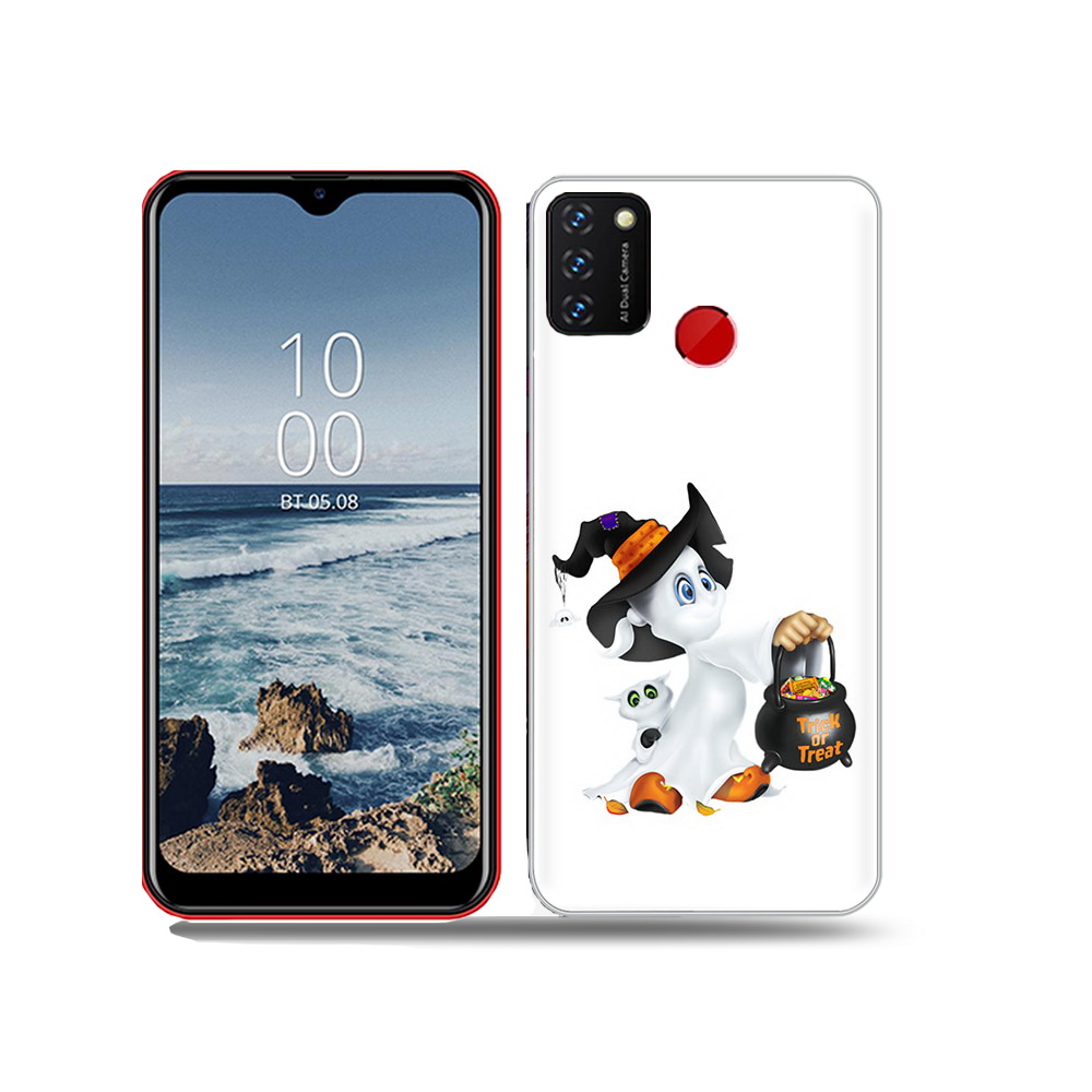 

Чехол MyPads Tocco для BQ 6631G Surf Маленький призрак, Прозрачный, Tocco