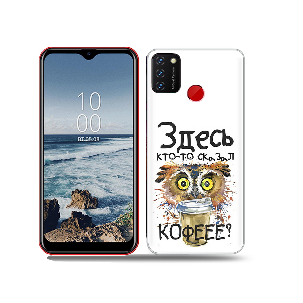 

Чехол MyPads Tocco для BQ 6631G Surf Любительница кофе, Прозрачный, Tocco