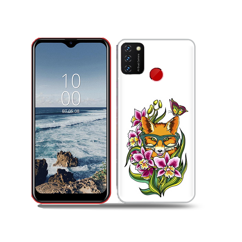 

Чехол MyPads Tocco для BQ 6631G Surf Лиса в цветах, Прозрачный, Tocco