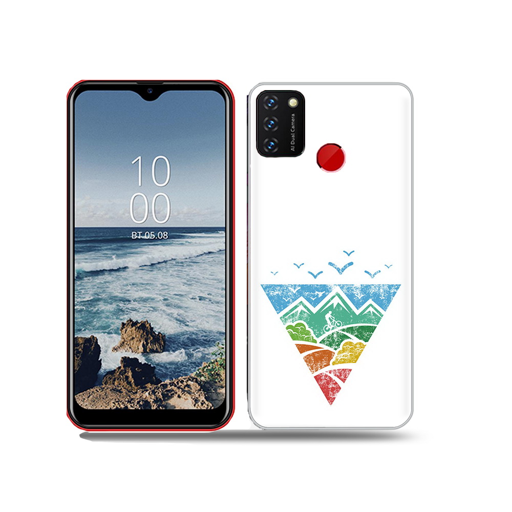

Чехол MyPads Tocco для BQ 6631G Surf Лес земля море чайки, Прозрачный, Tocco