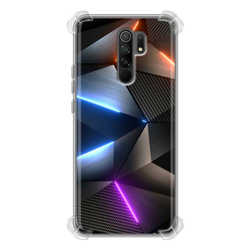 

Дизайнерский силиконовый с усиленными углами чехол для Xiaomi RedMi 9 Яркие абстракции