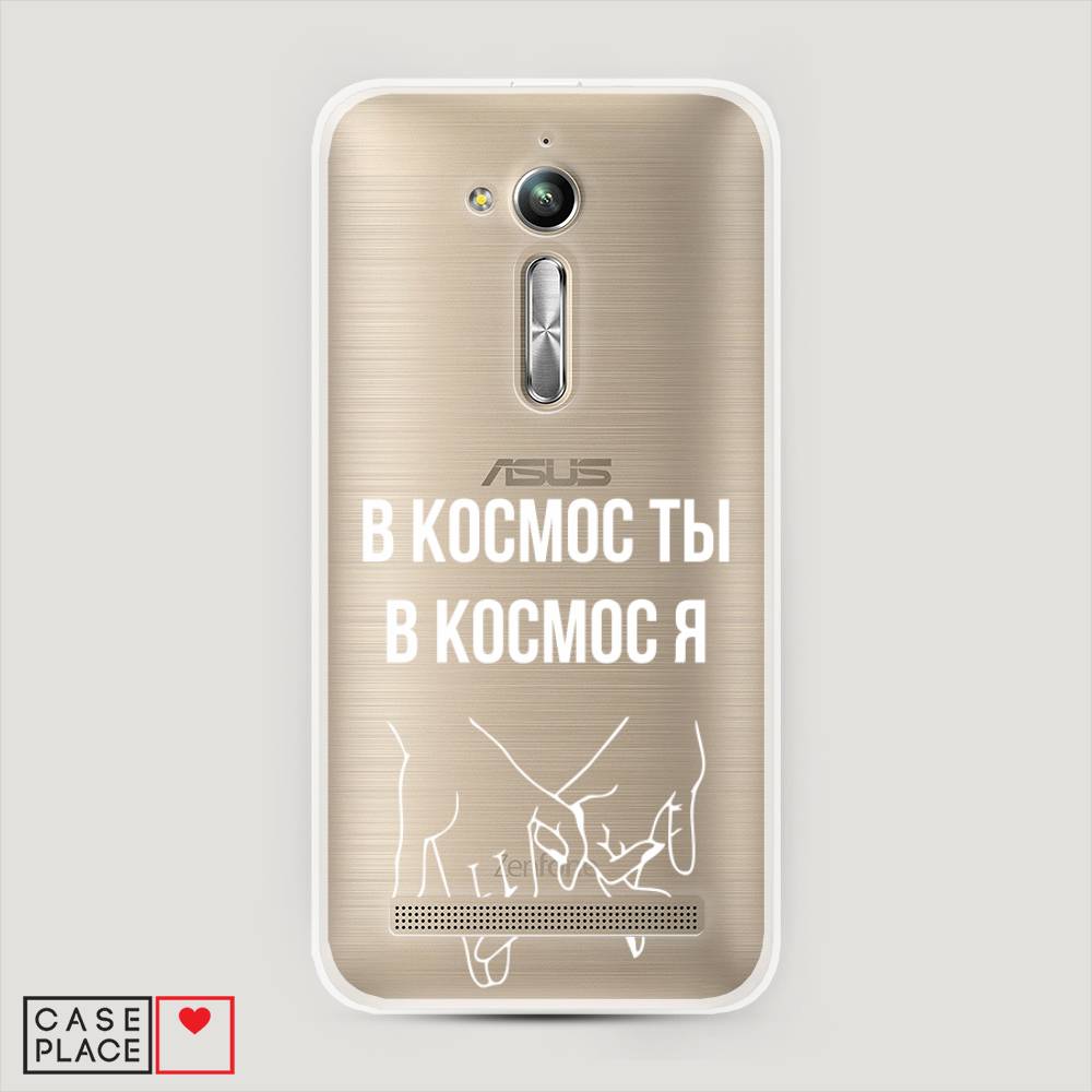 фото Чехол awog "в космос ты в космос я" для asus zenfone go zb500kl