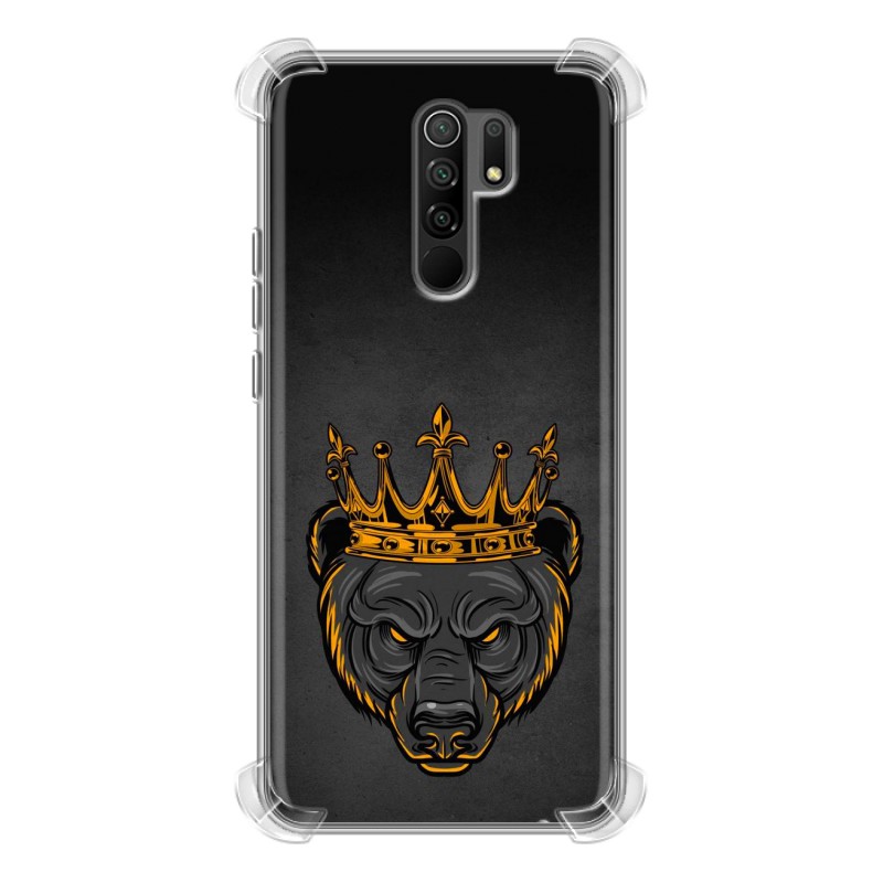 

Чехол 100gadgets для Xiaomi Redmi 9 Король медведь