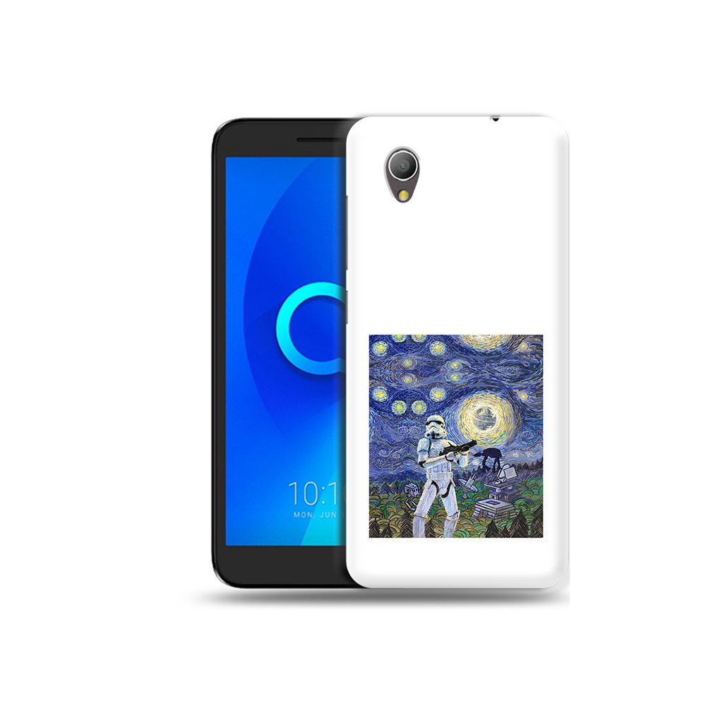 

Чехол MyPads Tocco для Alcatel 1 star wars звездная ночь (PT227134.658.23), Прозрачный, Tocco
