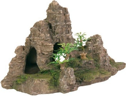 

Грот для аквариума TRIXIE Rock Formation S Скалы с пещерой и растениями 22 см, 23х18х22 см, Серый, Rock Formation S Скалы с пещерой и растениями 22 см