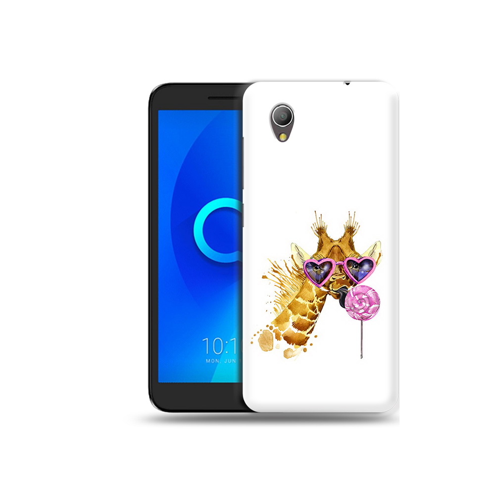 

Чехол MyPads Tocco для Alcatel 1 акварельный жираф (PT227134.658.217), Прозрачный, Tocco