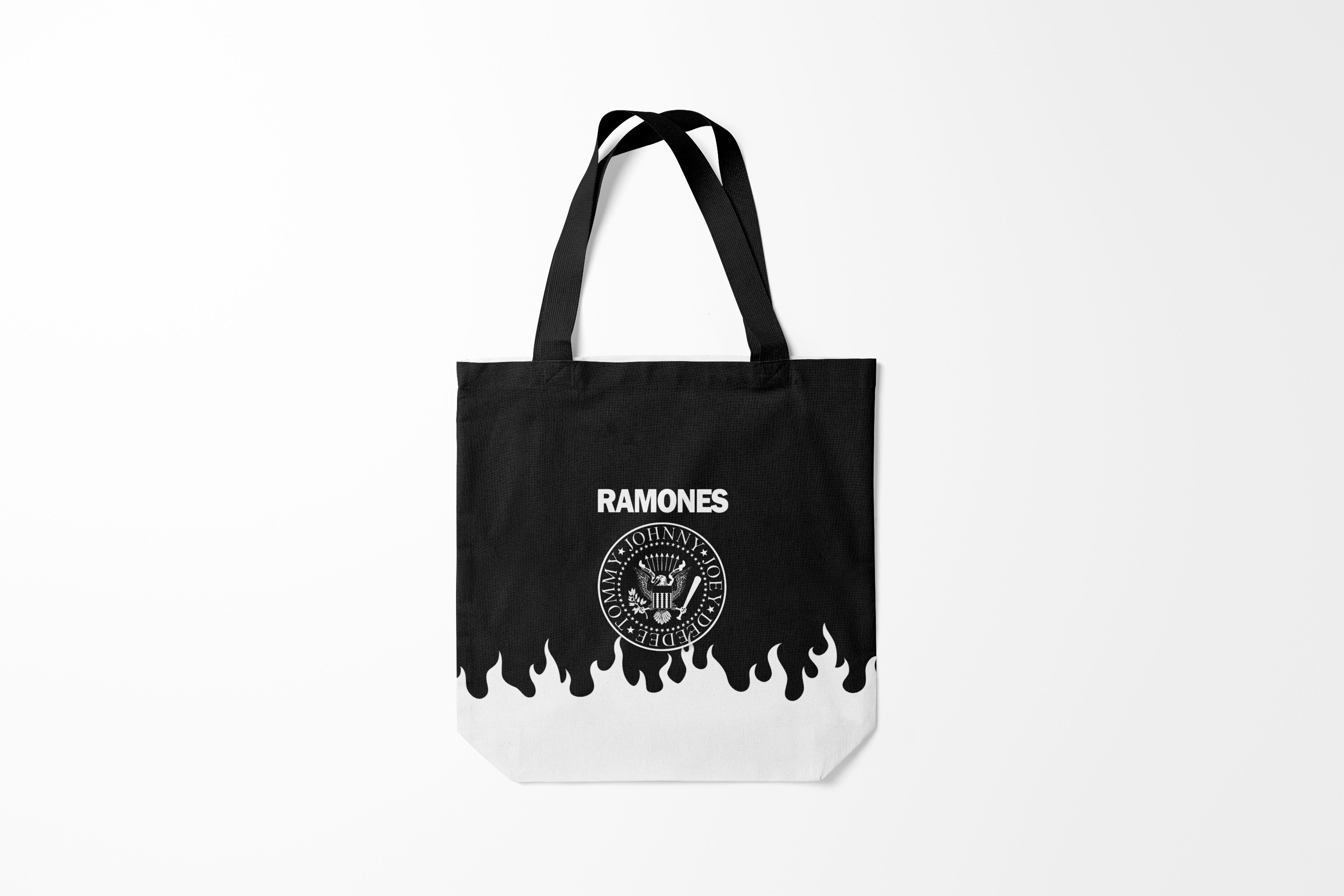 

Сумка шoппер унисекс Burnettie Ramones, черный, Ramones