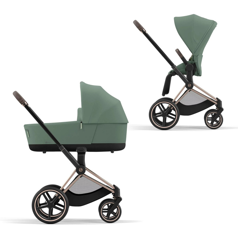 

Коляска детская Cybex Priam-4-mix СР4-RoseGold-LeafGreen, Priam-4-mix