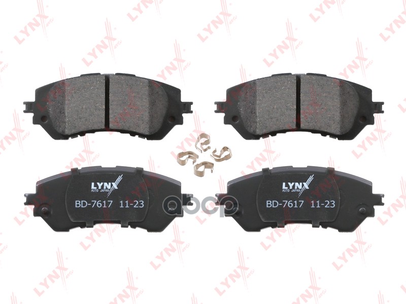 

Колодки Тормозные Дисковые | Перед | Toyota Yaris/Vios(P15) 1.2-1.5 13> LYNXauto арт. BD76